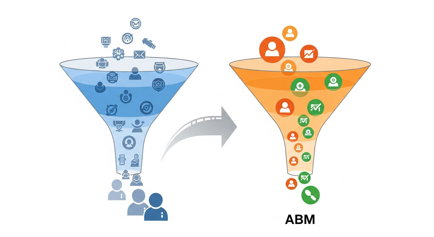 ABM Transforms the Traditional B2B Funnel