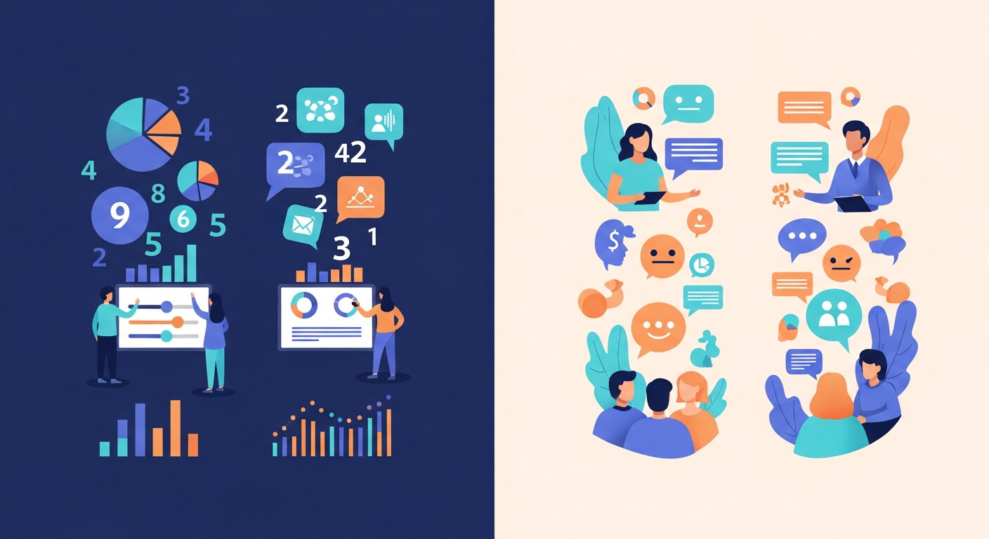 Quantitative vs Qualitative Primary Research