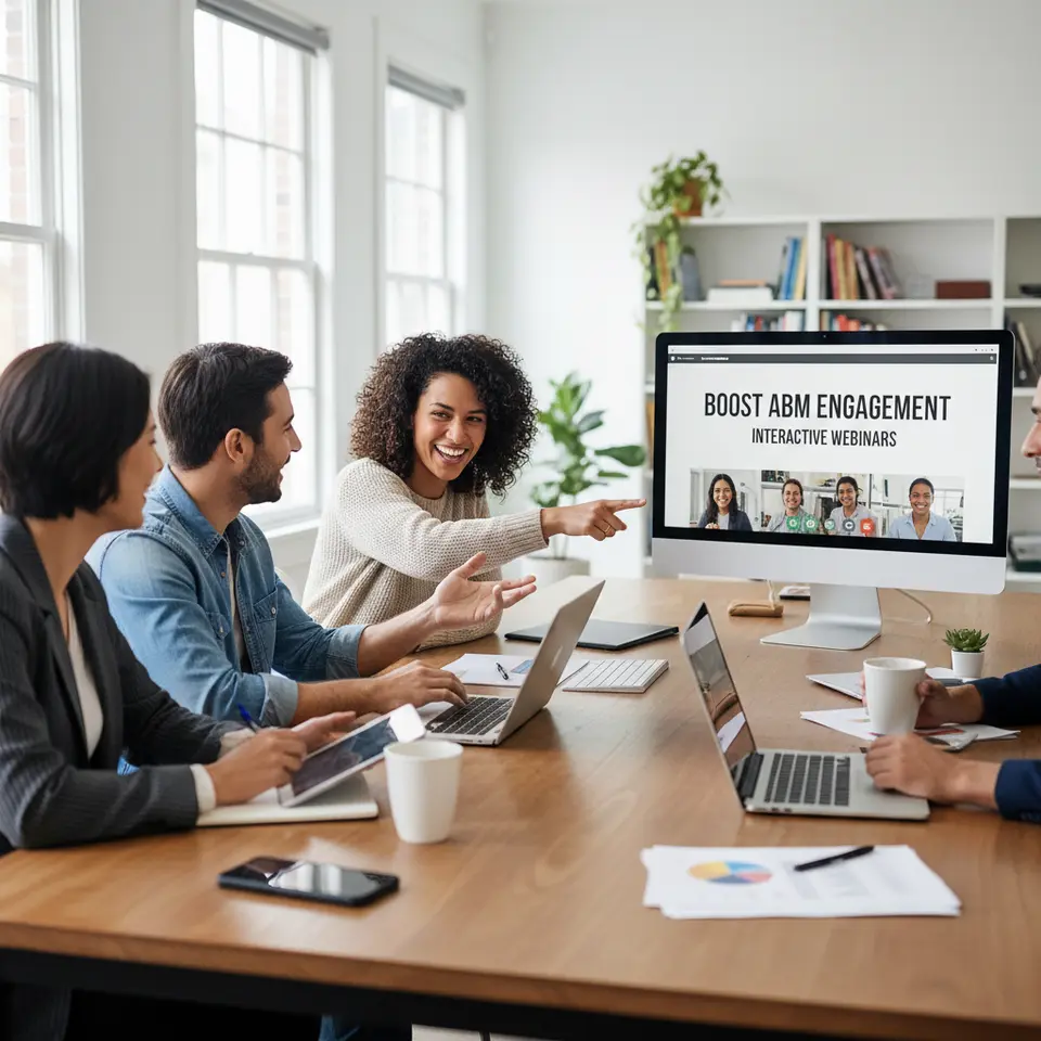 Boost ABM Engagement with Interactive Webinars: A Complete Guide
