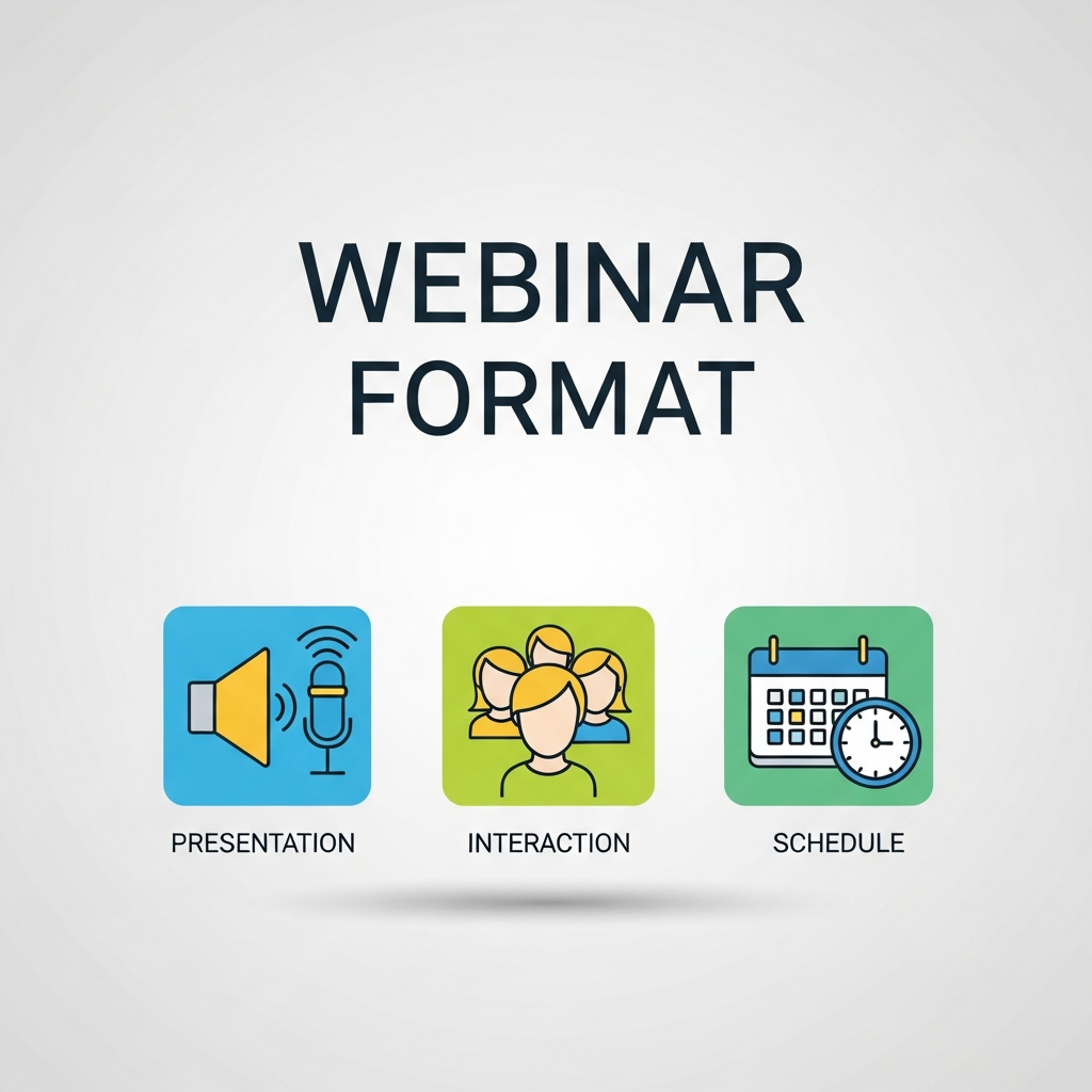 webinar format